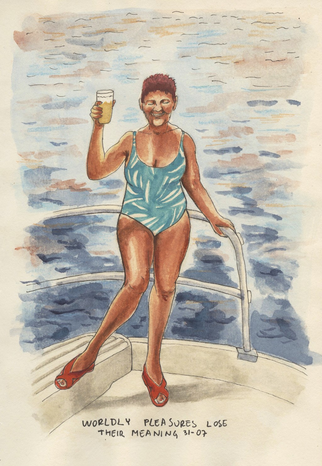 Worldly pleasures lose their meaning